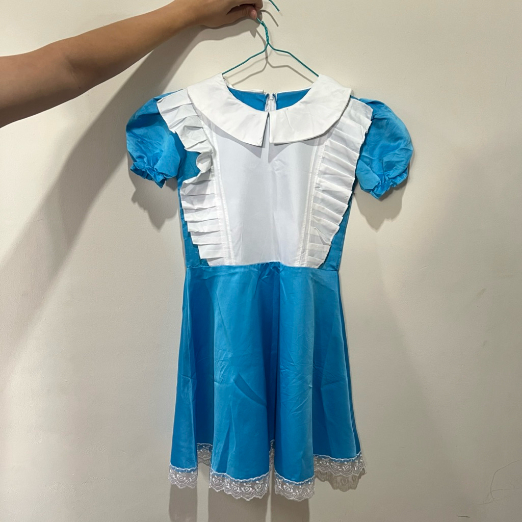 baju cosplay halloween alice in wonderland / dress maid outfit PRELOVED