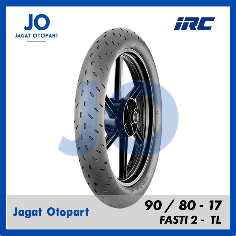 IRC Fasti 2 90/80-17 Tubeless Soft Compound Ban Race