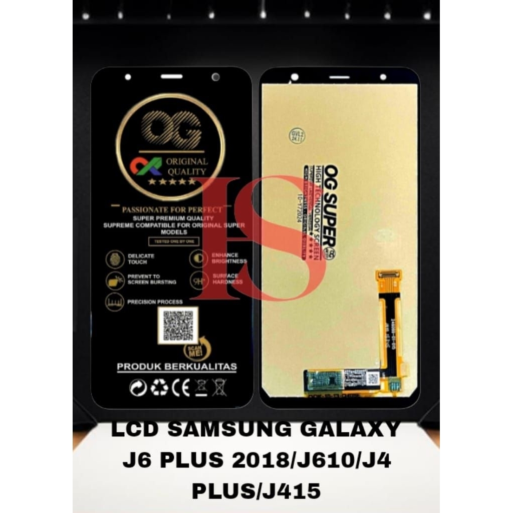 LCD SAMSUNG J6 PLUS FULLSET TOUCH SCREEN LCD SAMSUNG GALAXY J6 PLUS 2018/J610/J4 PLUS/J415 LCD ORIGI