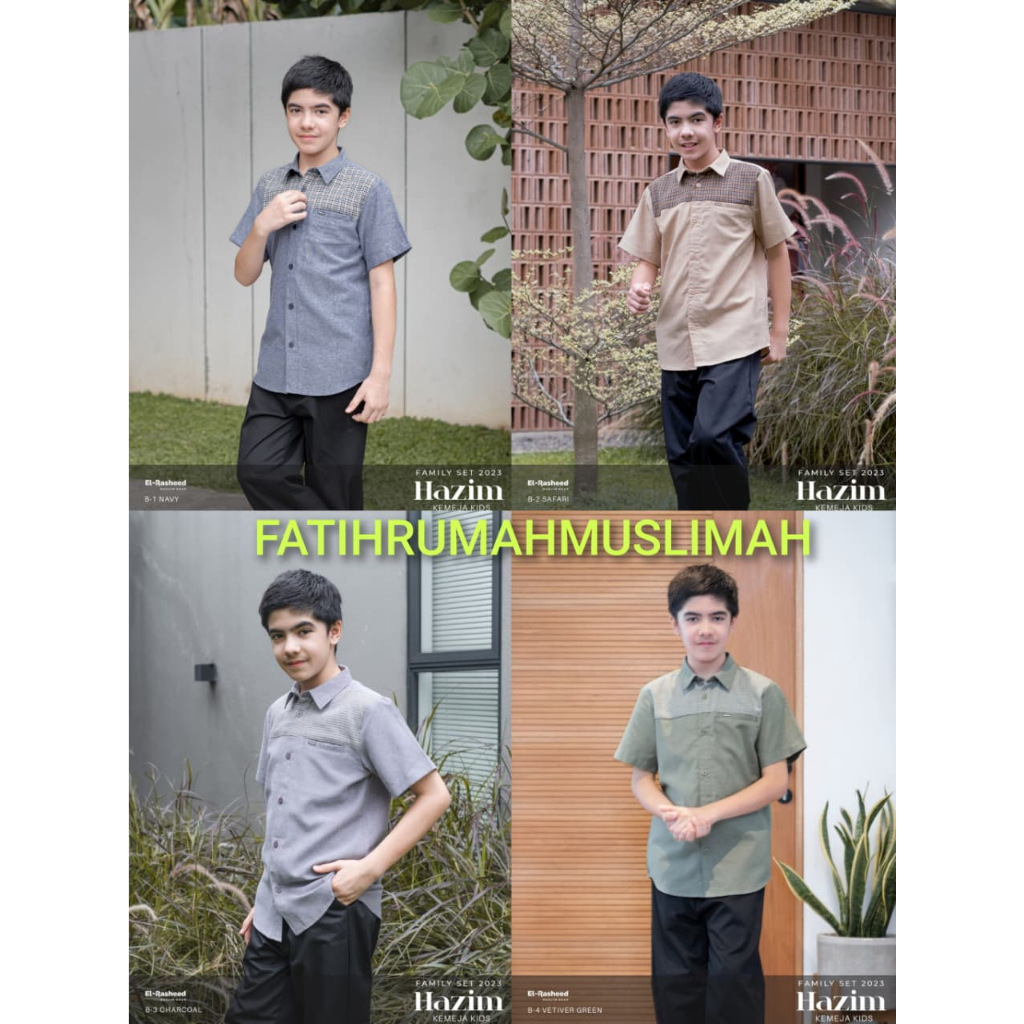 KOKO ANAK / KOKO ANAK EL RASHEED / KOKO ANAK / KEMEJA HAZIM ANAK  KEMEJA HAZIM ANAK / EL RASHEED