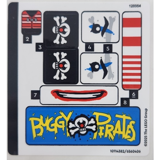 Lego Parts - 75637stk02 - Sticker Sheet for Set 75637, Sheet 2 - (10114382/6560406)