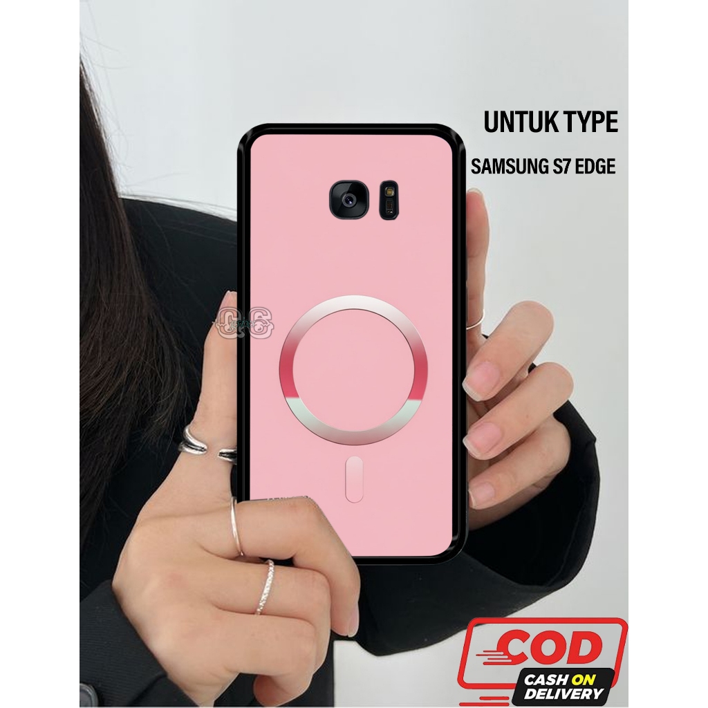 Case Samsung Galaxy S7 Edge [ logo ] Aneka casing, case, kondom hp, custom case, case aesthetic case