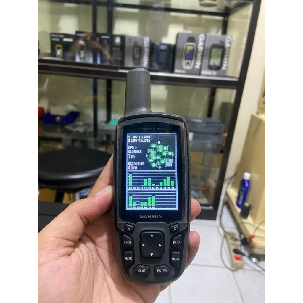 GPS Garmin 64sc Second Like New GPS Kamera Lengkap Dus