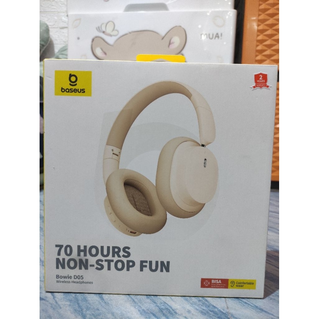 Baseus Bowie D05 Foldable Headphone BNIB
