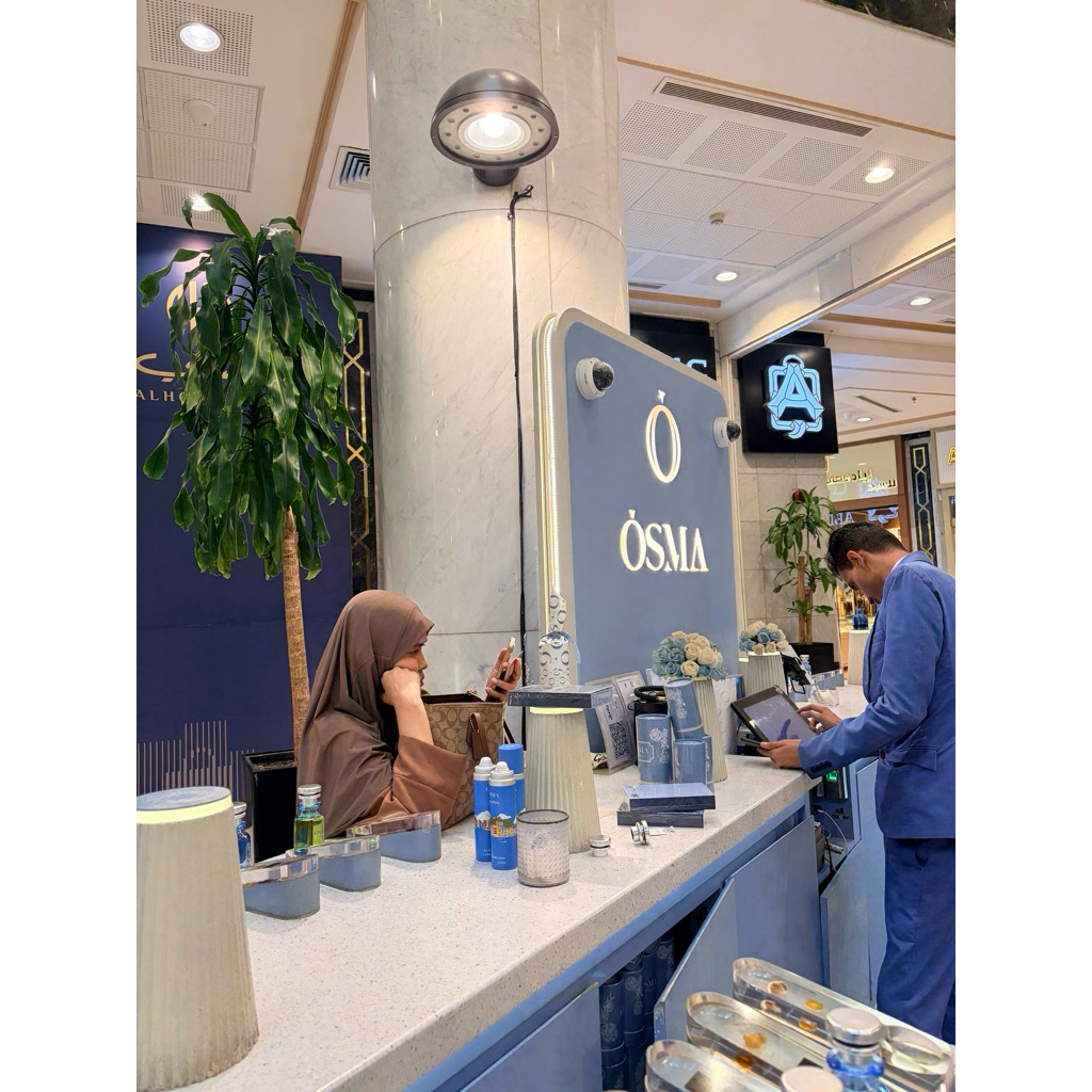 PARFUM OSMA DAN BOOKSET OSMA READY ORIGINAL MALL MEKAH