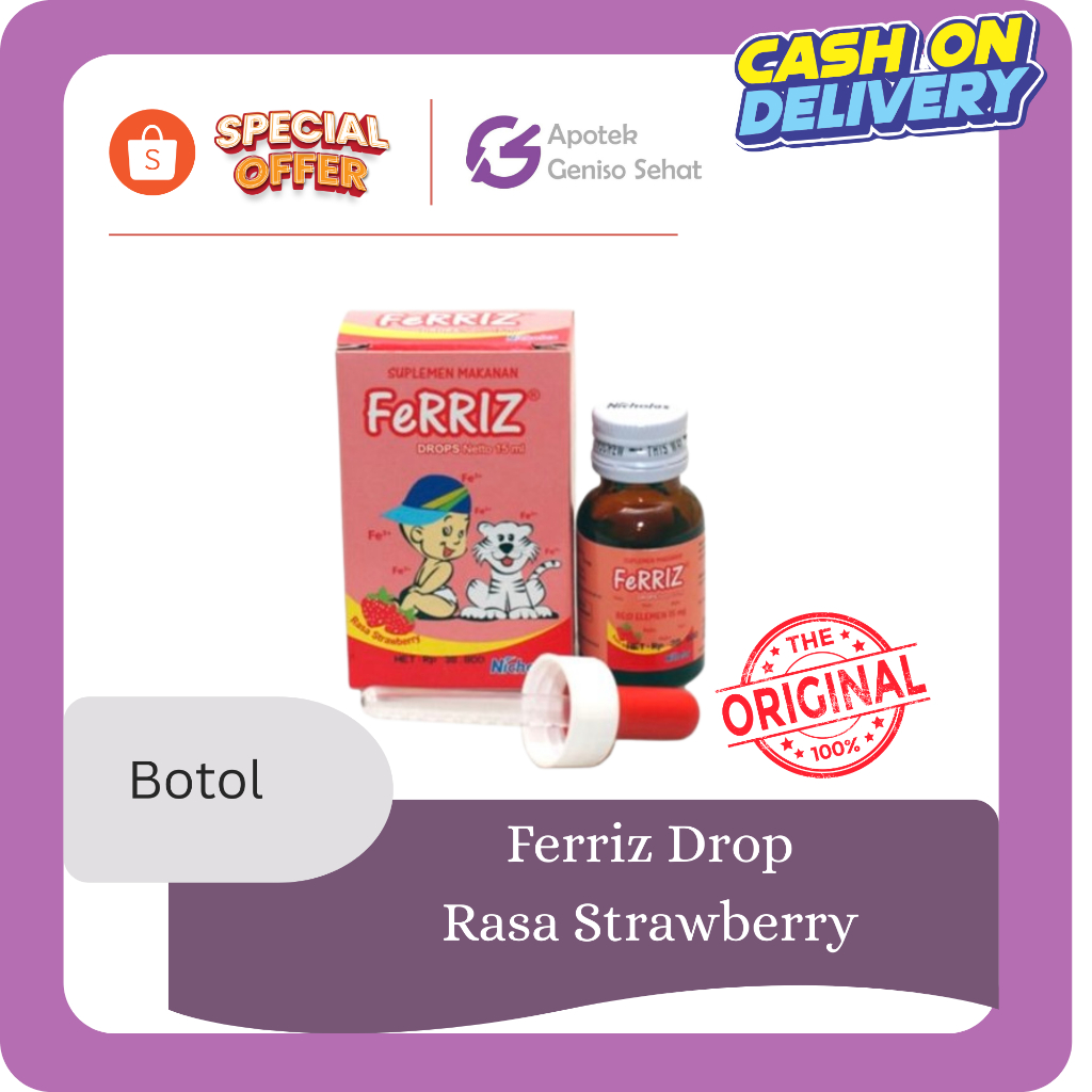 Ferriz drops | Penambah zat besi anak