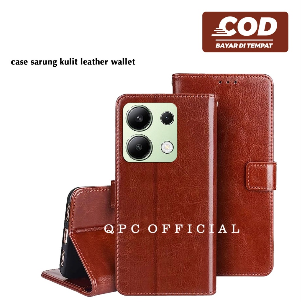 Leather Flip Case Redmi Note 13 4G Redmi Note 13 5G Redmi Note 13 Pro 4G Redmi Note 13 Pro 5G Redmi 