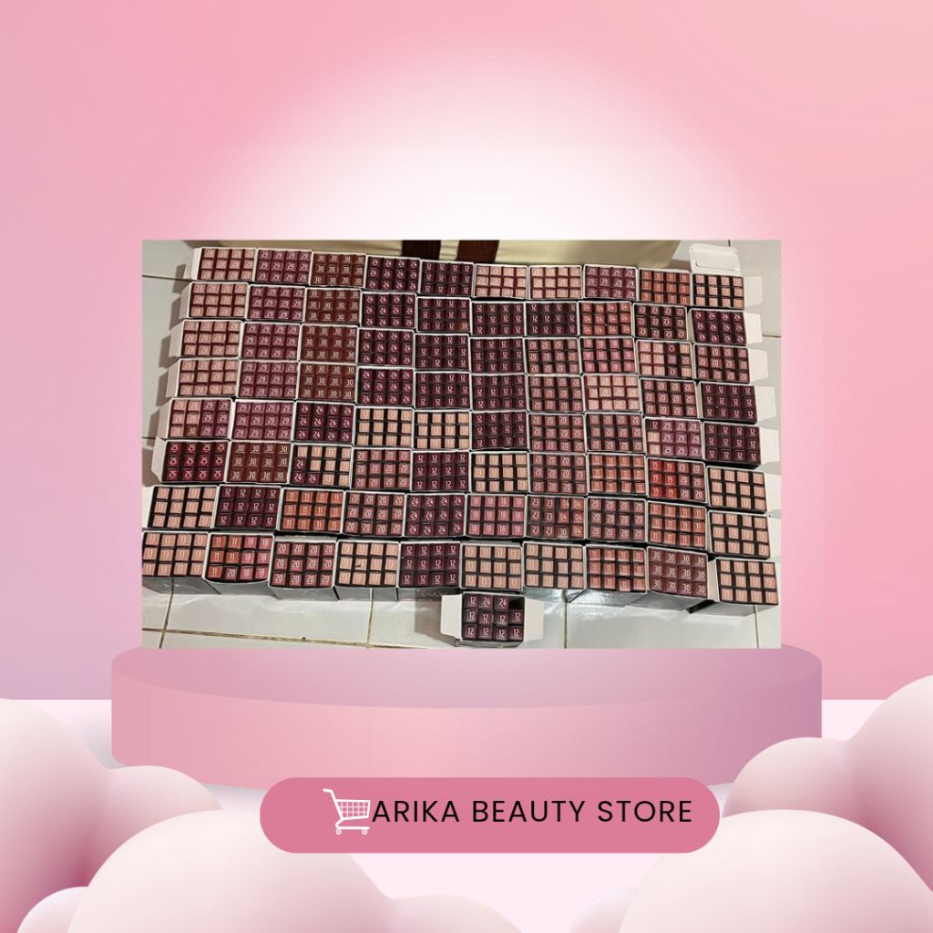GROSIR OMG oh my glam paket 4box-48pcs omg lipcream