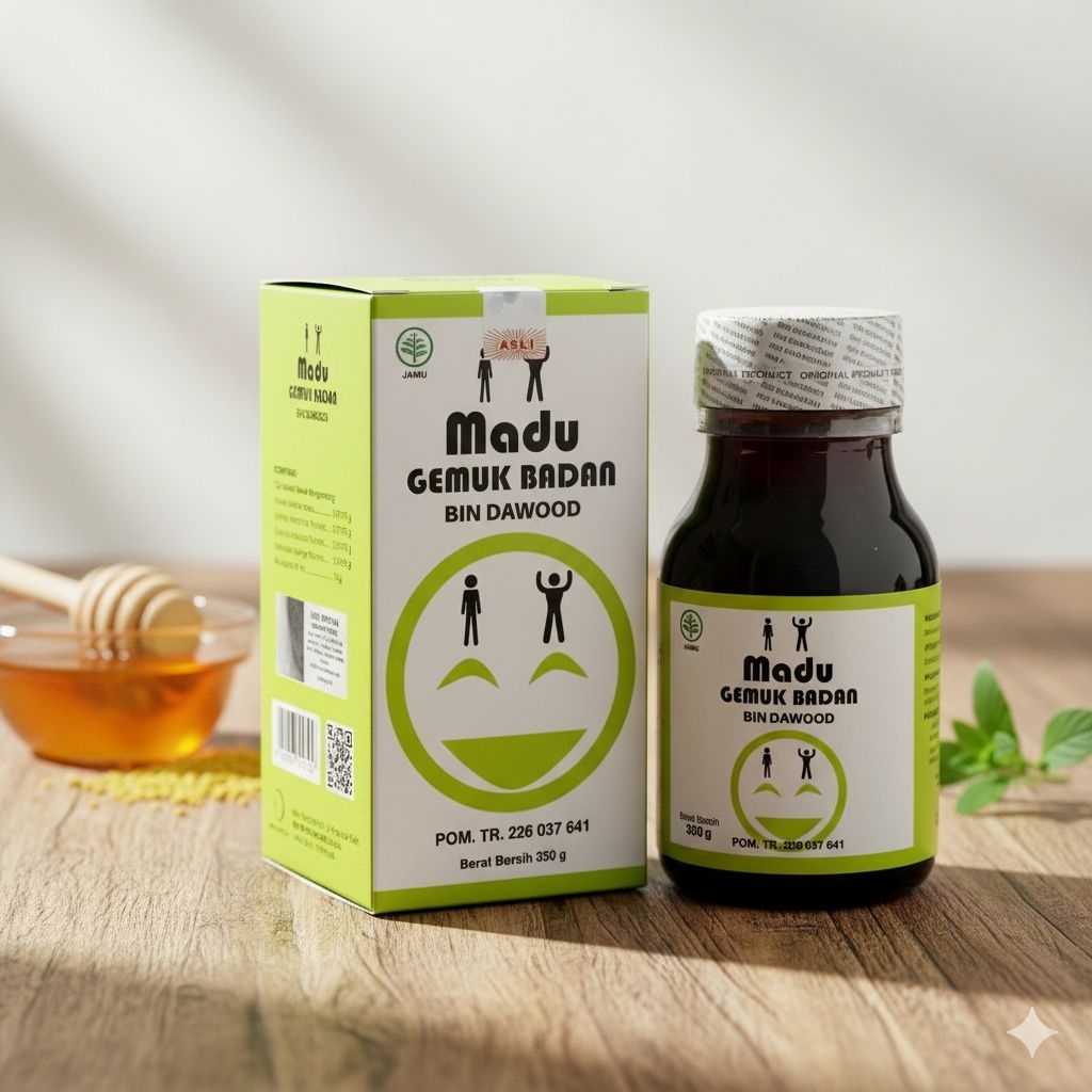 Madu Gemuk Badan Asli Original - Penggemuk Badan Anak Dewasa