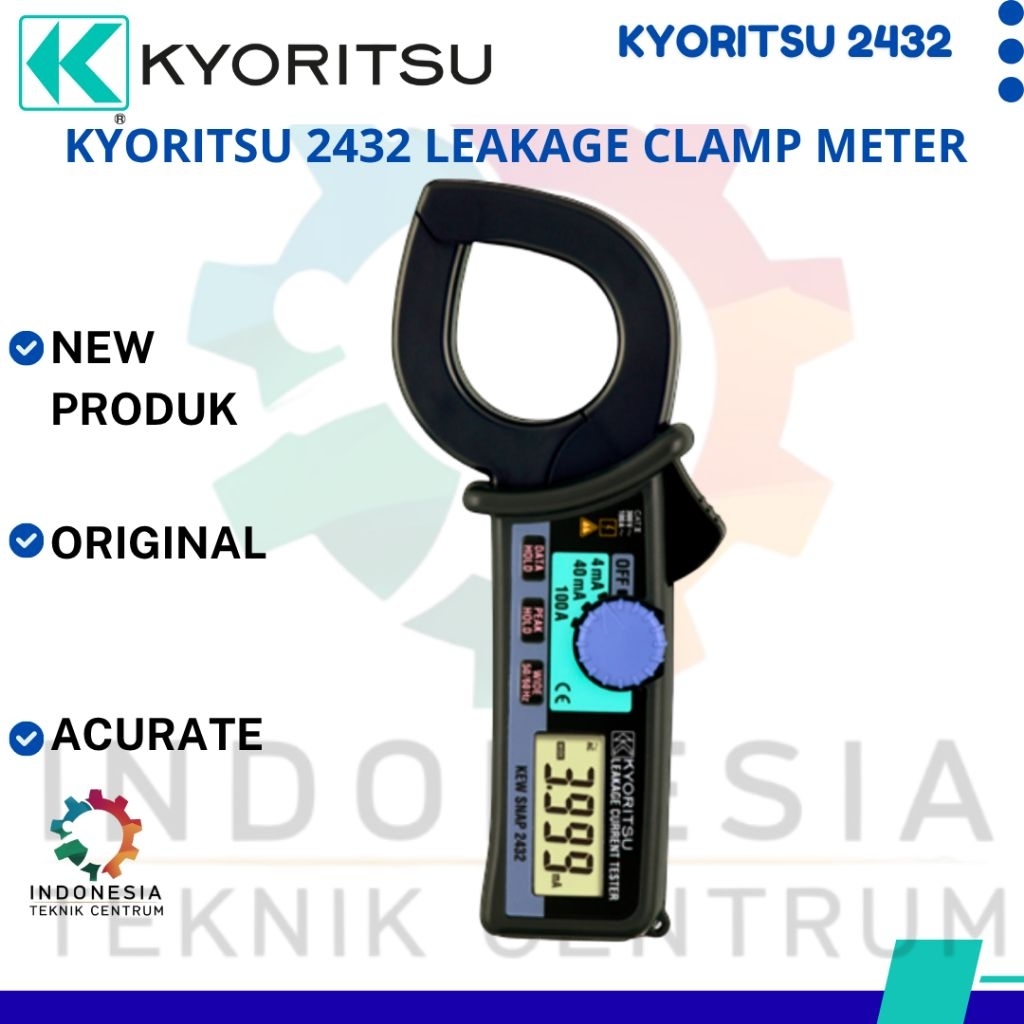 Kyoritsu 2432 Leakage Clamp Meter
