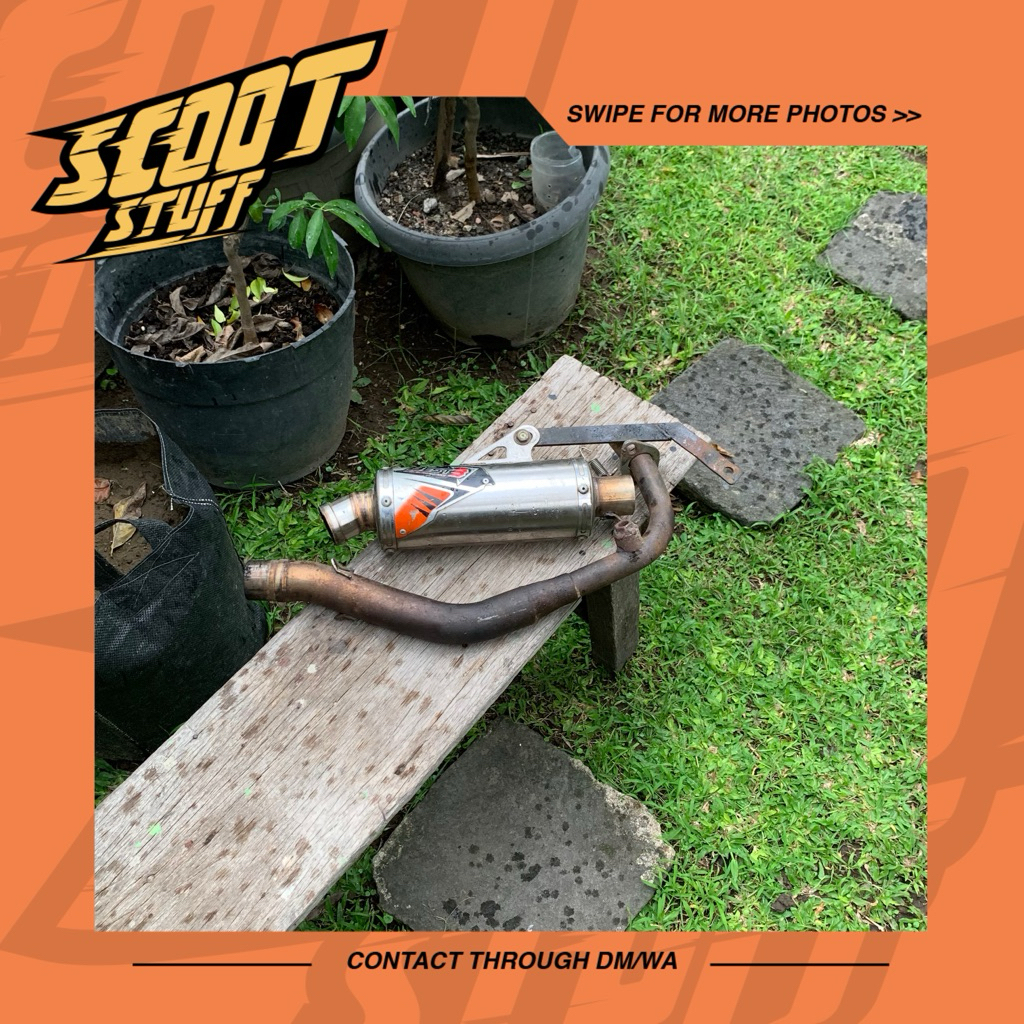 Knalpot Best 3 Short Inlet 38 Vespa Sprint Primavera S LX 3V Iget Original Best 3