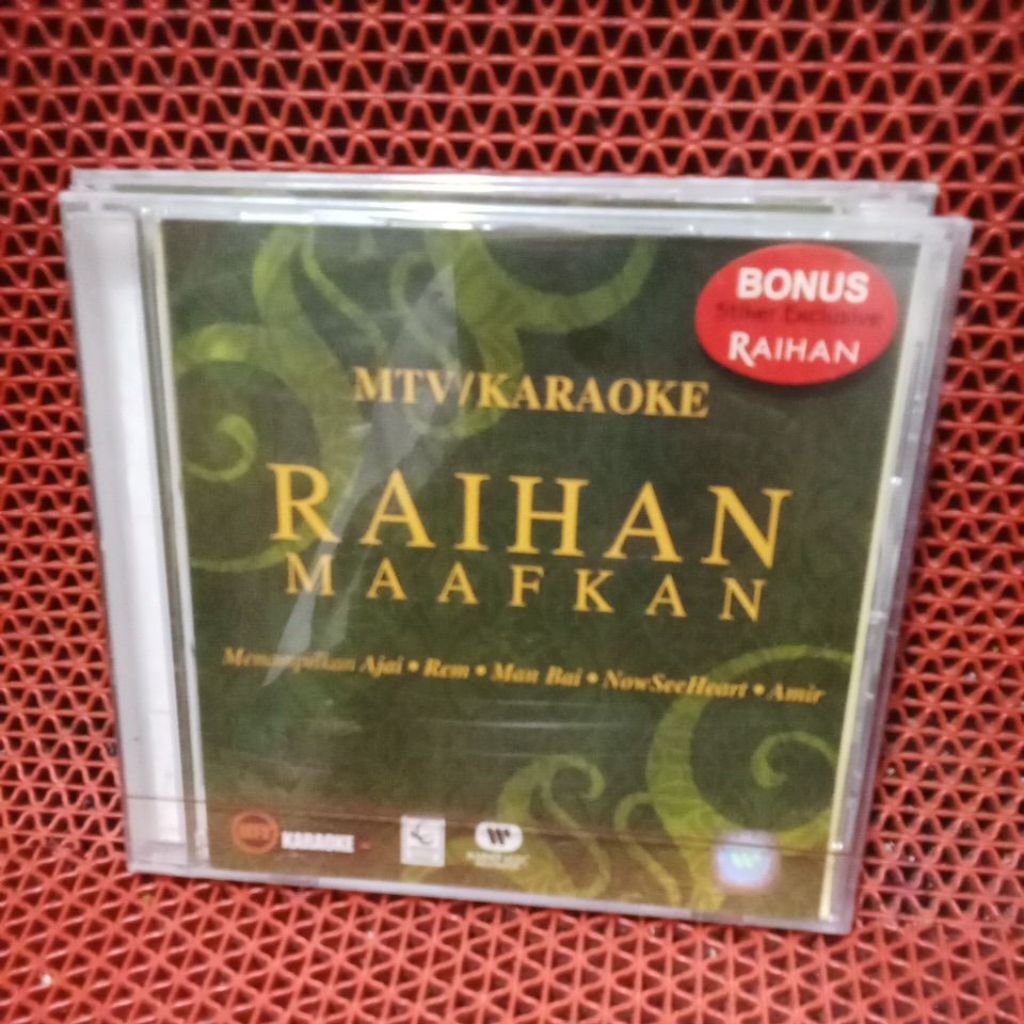 VCD LAGU ISLAMI RAIHAN MAAFKAN KARAOKE 100% ORIGINAL BARU MASIH SEGEL