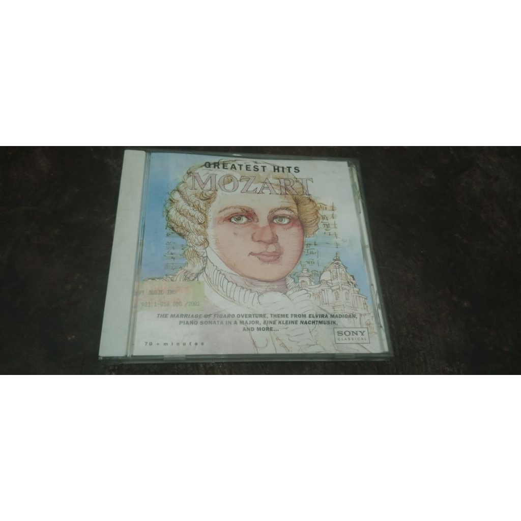 cd Mozart greatest hits