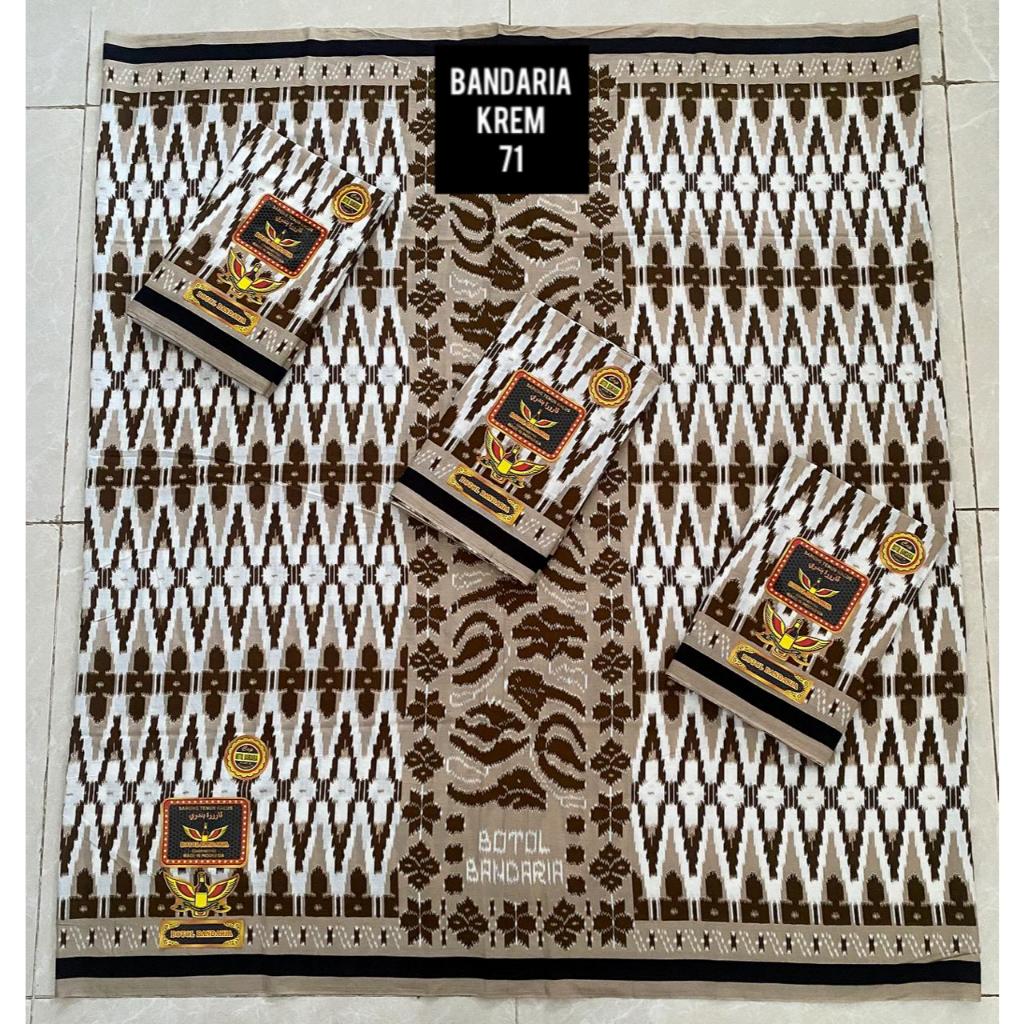 Sarung Goyor Botol Bandaria Super Sarung Bandaria Termurah