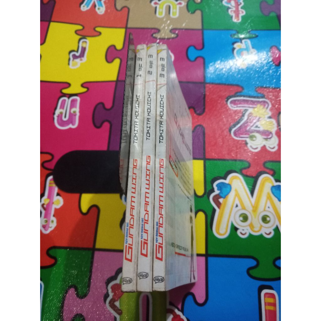 Set Gundam WING 1 - 3 End (Bekas) (2002)