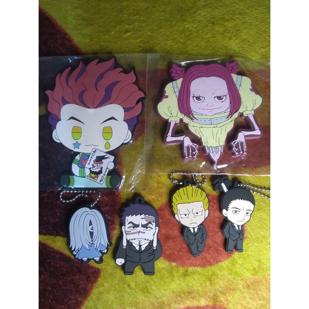 [ OFFICIAL ] Anime Merch / Gantungan Kunci  / Rubber "Hunter x Hunter"