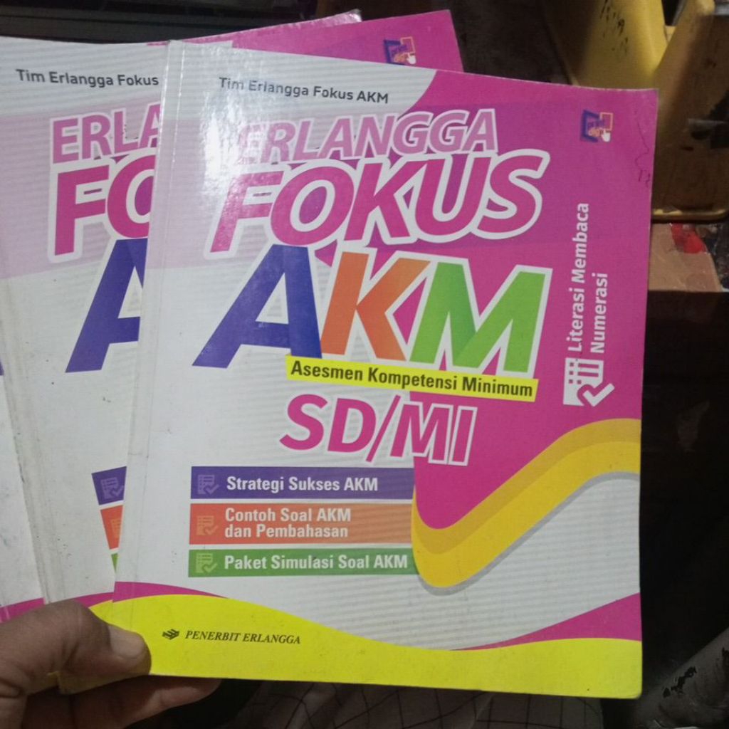 BUKU ERLANGGA FOKUS AKM SD/MI PENERBIT ERLANGGA