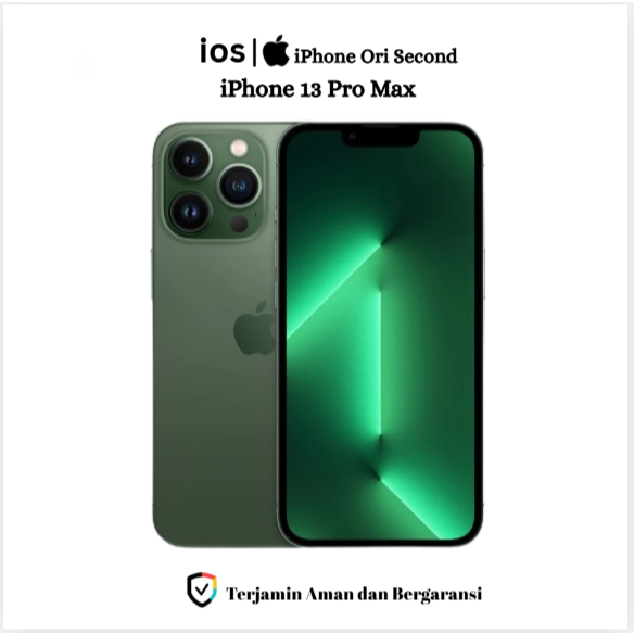 BEST IP 13 PRO MAX 512GB 256GB 128GB Second/ALL SIM / Bekas 100% ORI/ Kondisi Mulus NORMAL NO Minus