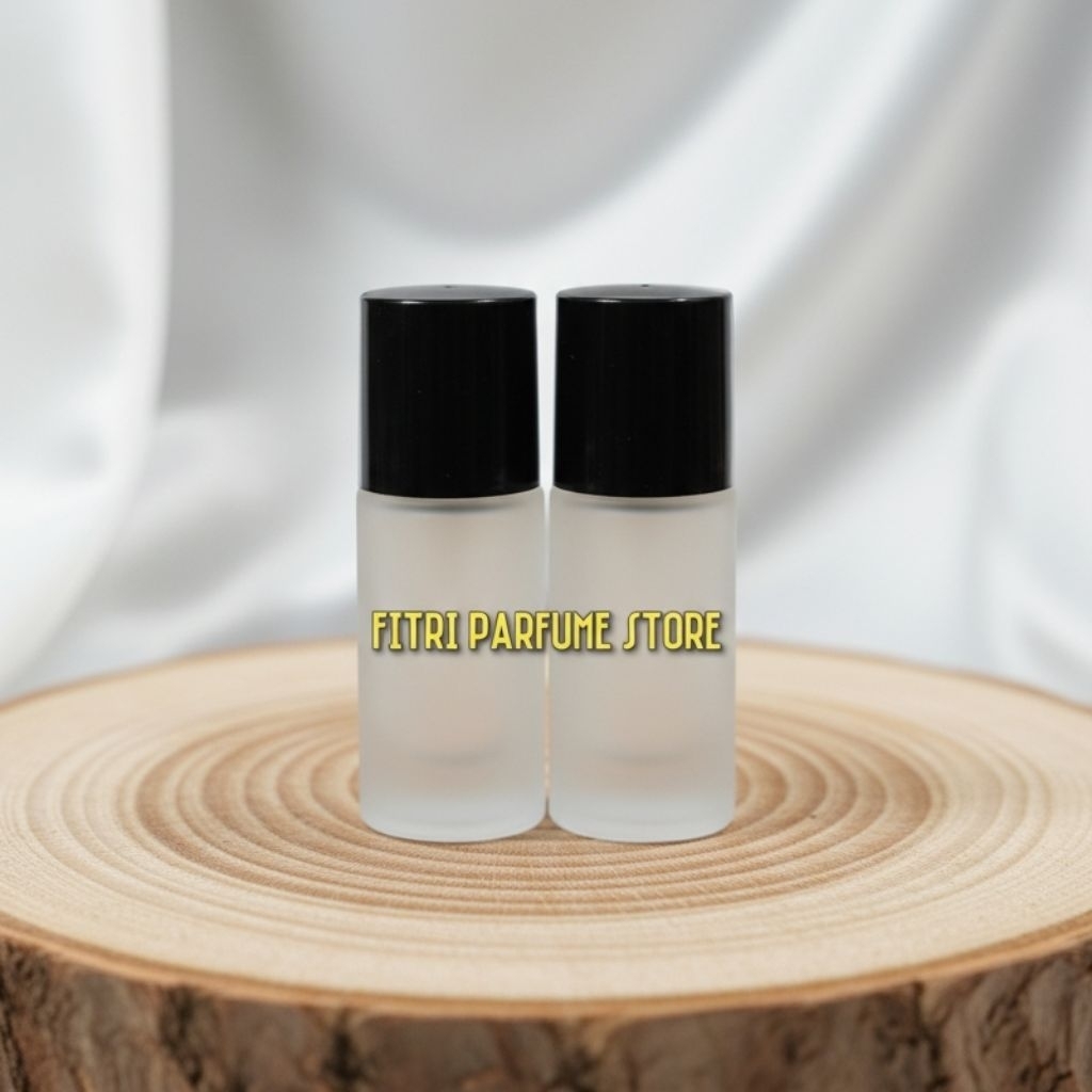 Botol parfum semprot spray doff hitam 20ml (CASADOFFBLACK20)