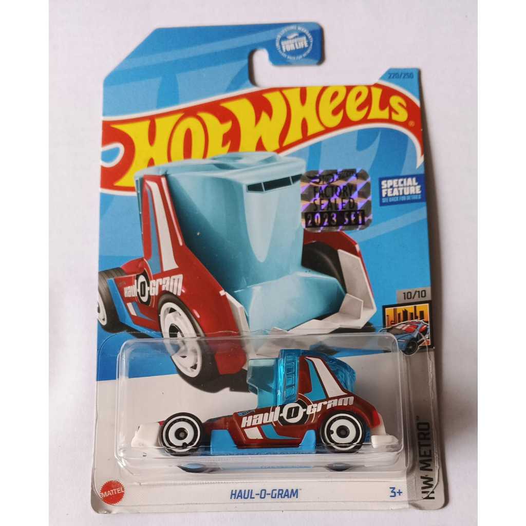 Hot Wheels - Haul-O-Gram Red HW Metro Special Feature Factory Sealed