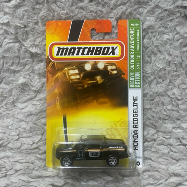 Matchbox Honda Ridgeline Black