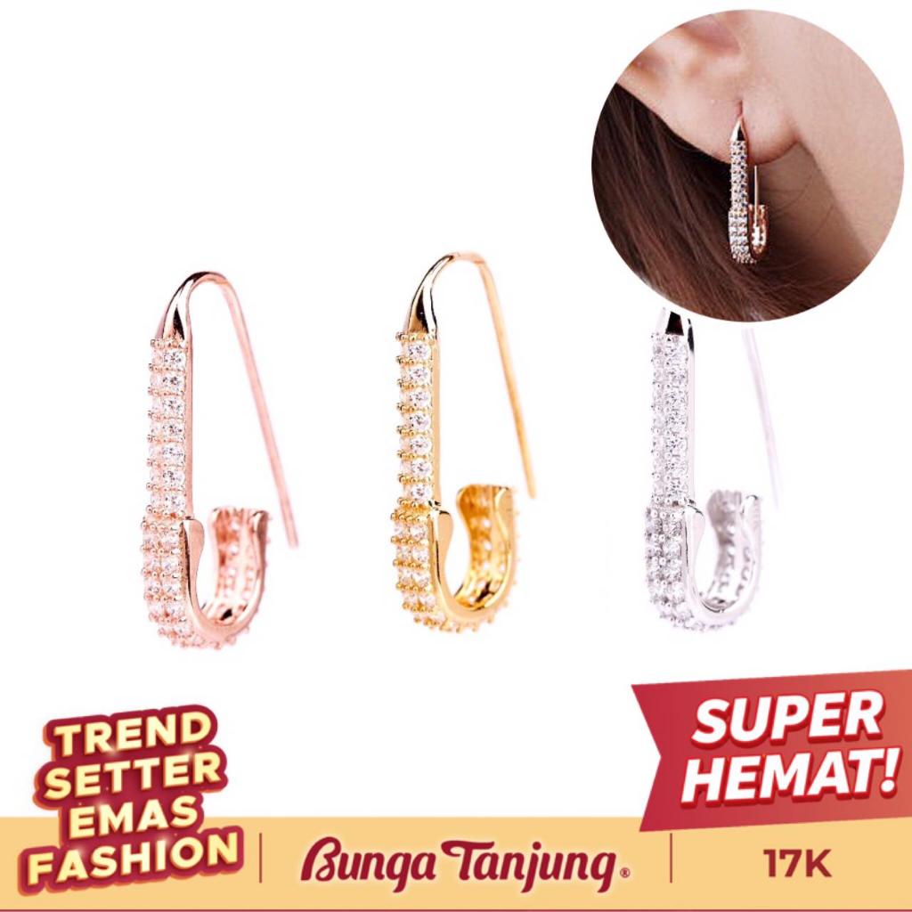 ANTING PENITI BLINK - EMAS 17K - BUNGA TANJUNG