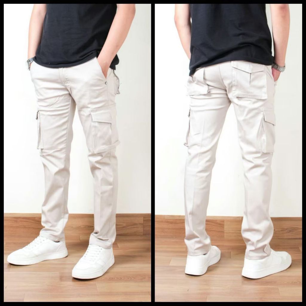 Celana Cargo Original Malmo Celana Cargo Panjang Chinos Pria