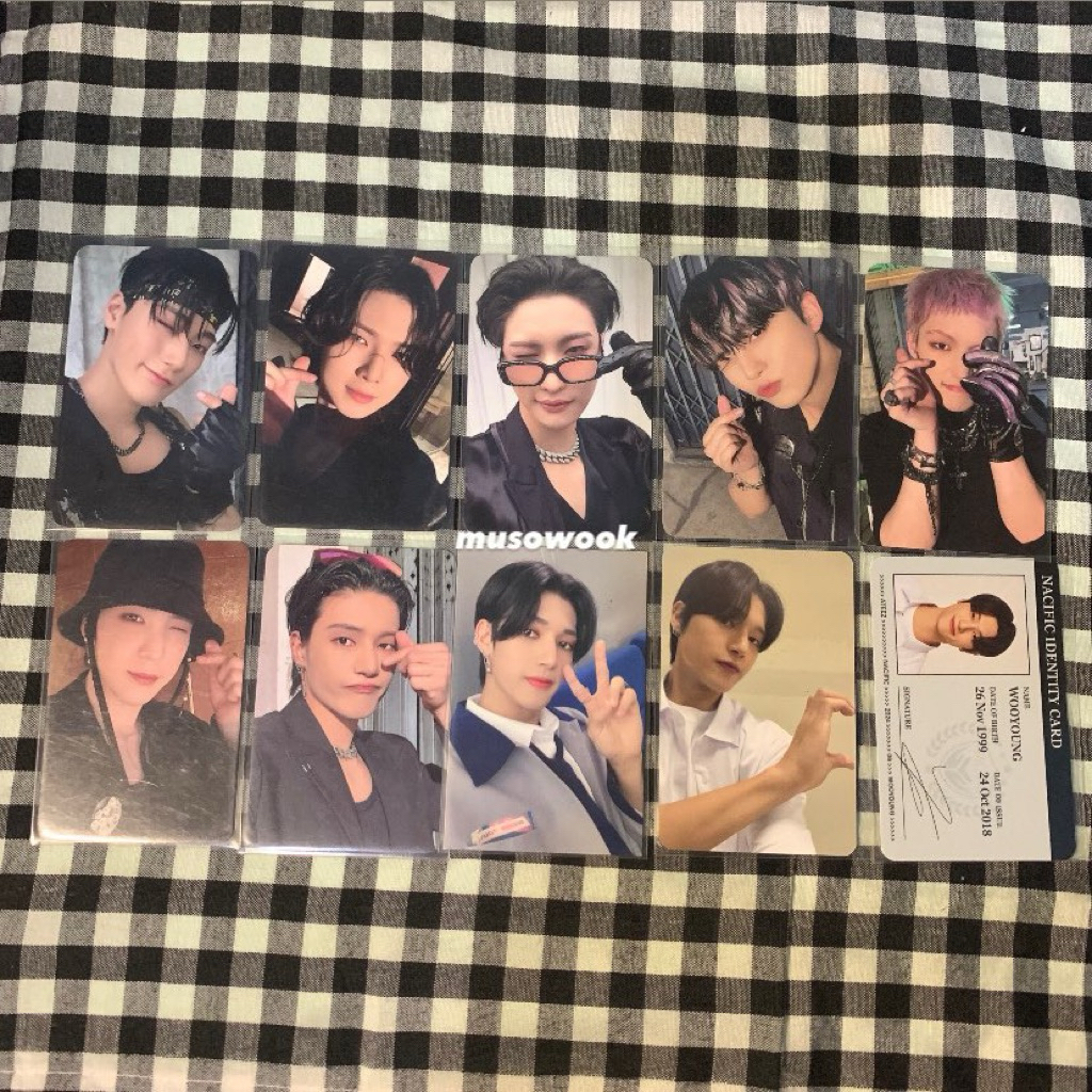 ATEEZ Photocard Everline Pop Up MMT Fever Part 1 Nacific Week 7 PC W7 Pt.1 Yeosang San Seonghwa Jong