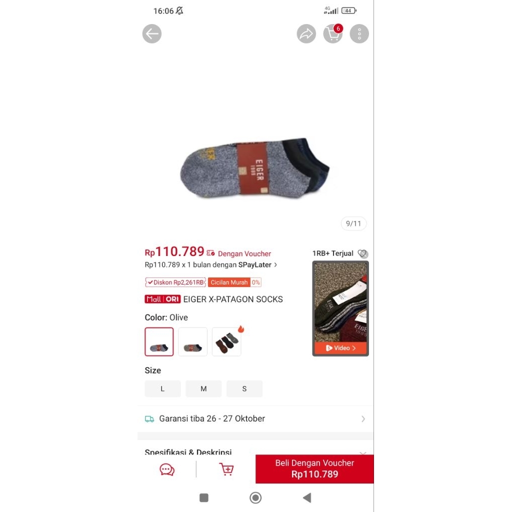 kaos kaki original sisa pabrik