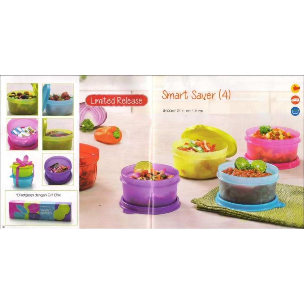 Small server Tupperware/smart saver