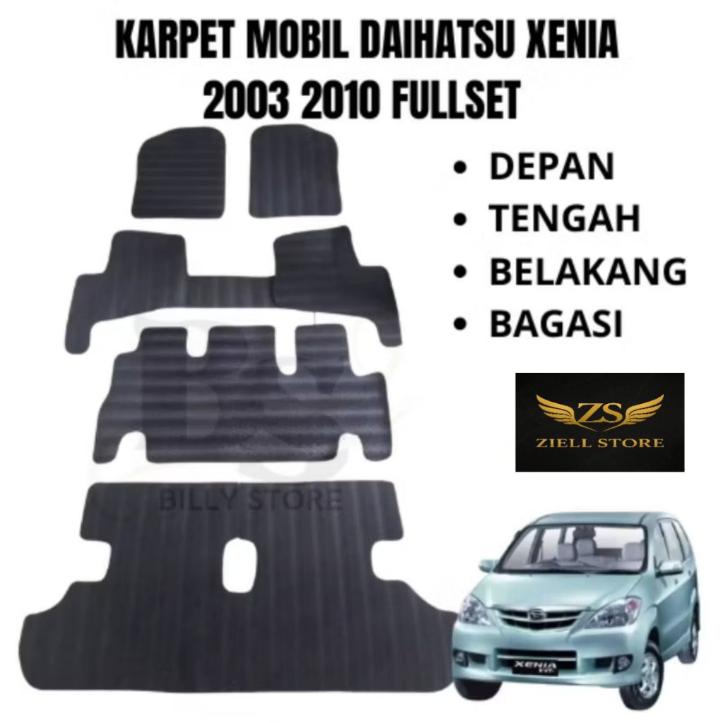 KARPET MOBIL XENIA LAMA 2003-2010 FULLSET