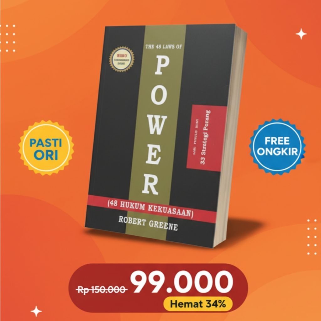 48 Hukum Kekuasaan The 48 Laws Of Power Bahasa Indonesia | ROBERT GREENE