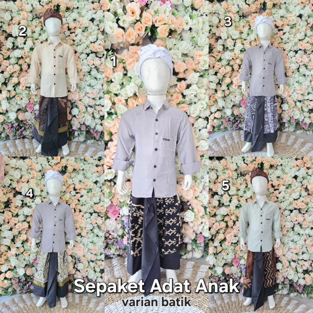 Kamen jadi anak laki batik