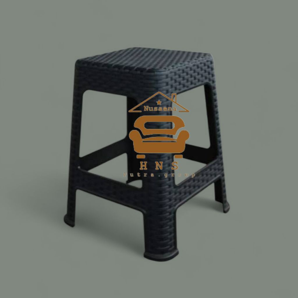 kursi napoly anyam rotan plastik