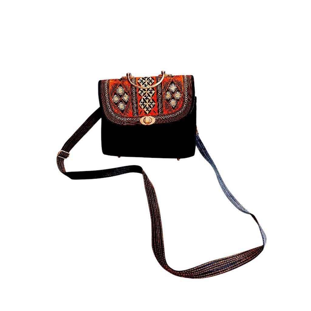 TAS ACEH BORDIR SELEMPANG PRELOVED SEKEN