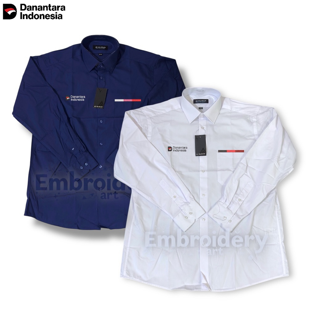 Kemeja Seragam ALISAN Danantara Indonesia • Full Bordir