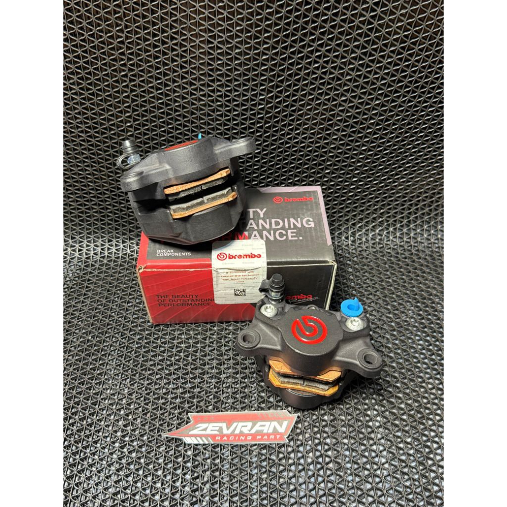 Kaliper Brembo 2p 2piston Hitam Black Nmax Xmax Aerox Pcx vario beat mio scoopy ninja rr 150rr krr n