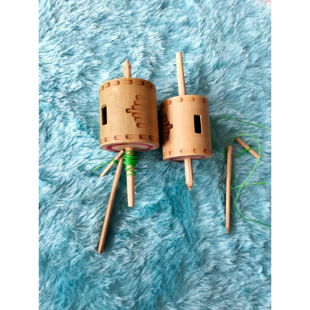 gasing bambu, gasingan bambu