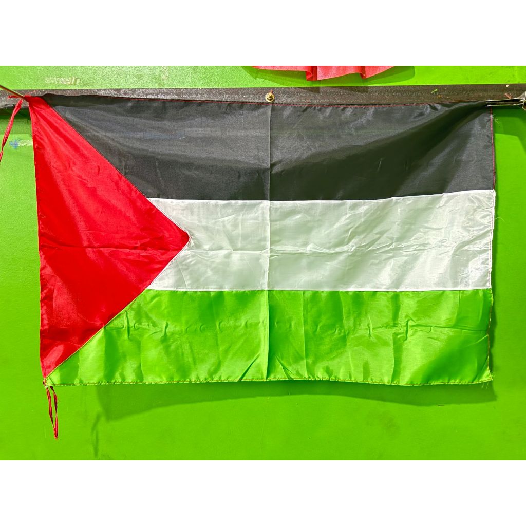 Bendera Palestina Ukuran Sedang 110 x 70 cm