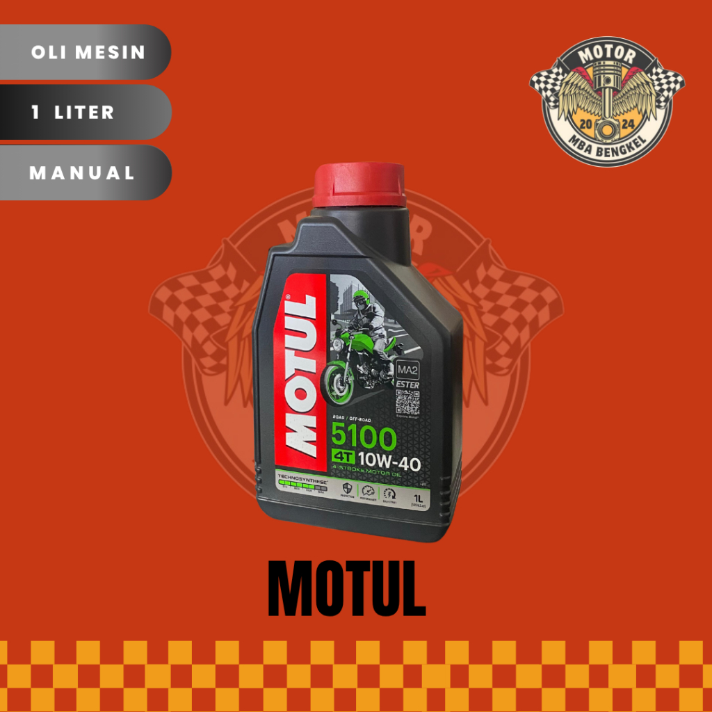 Oli MOTUL 5100 - 1L - RESMI & ORIGINAL