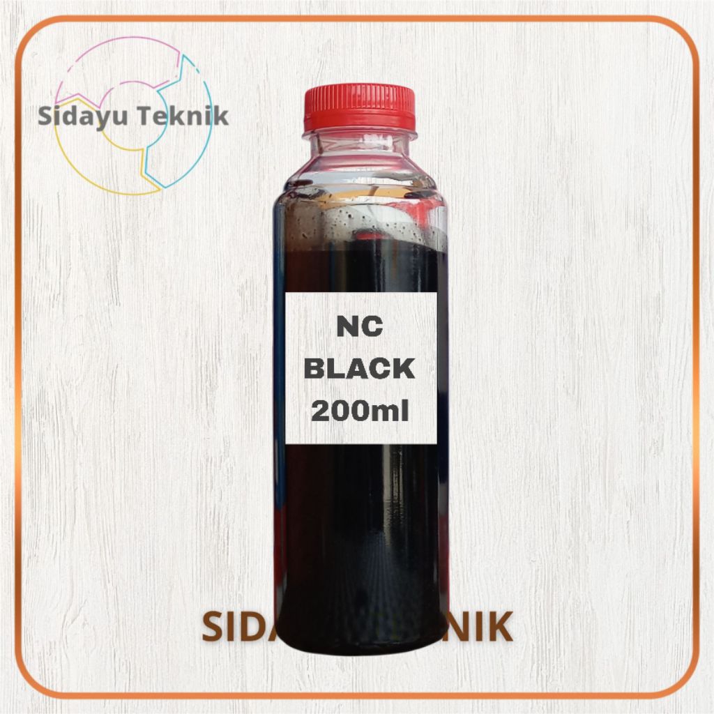 Cat NC Black Hitam 200ml