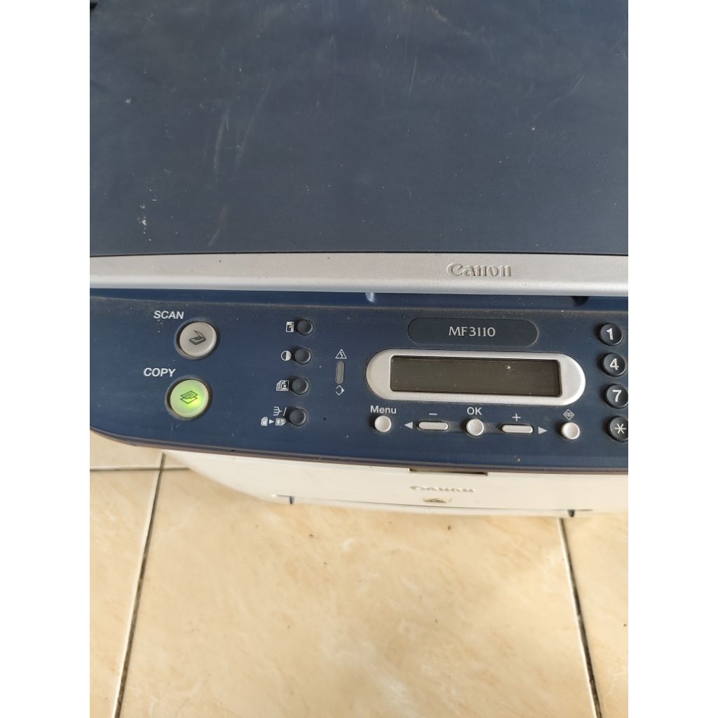 Print scan copy laserjet monocrome canon mf3110 error panel gak jelas nyala