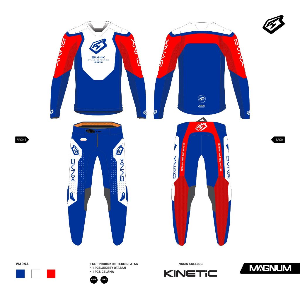 JERSEY SET SVNX TYPE MAGNUM KINETIC SERIES