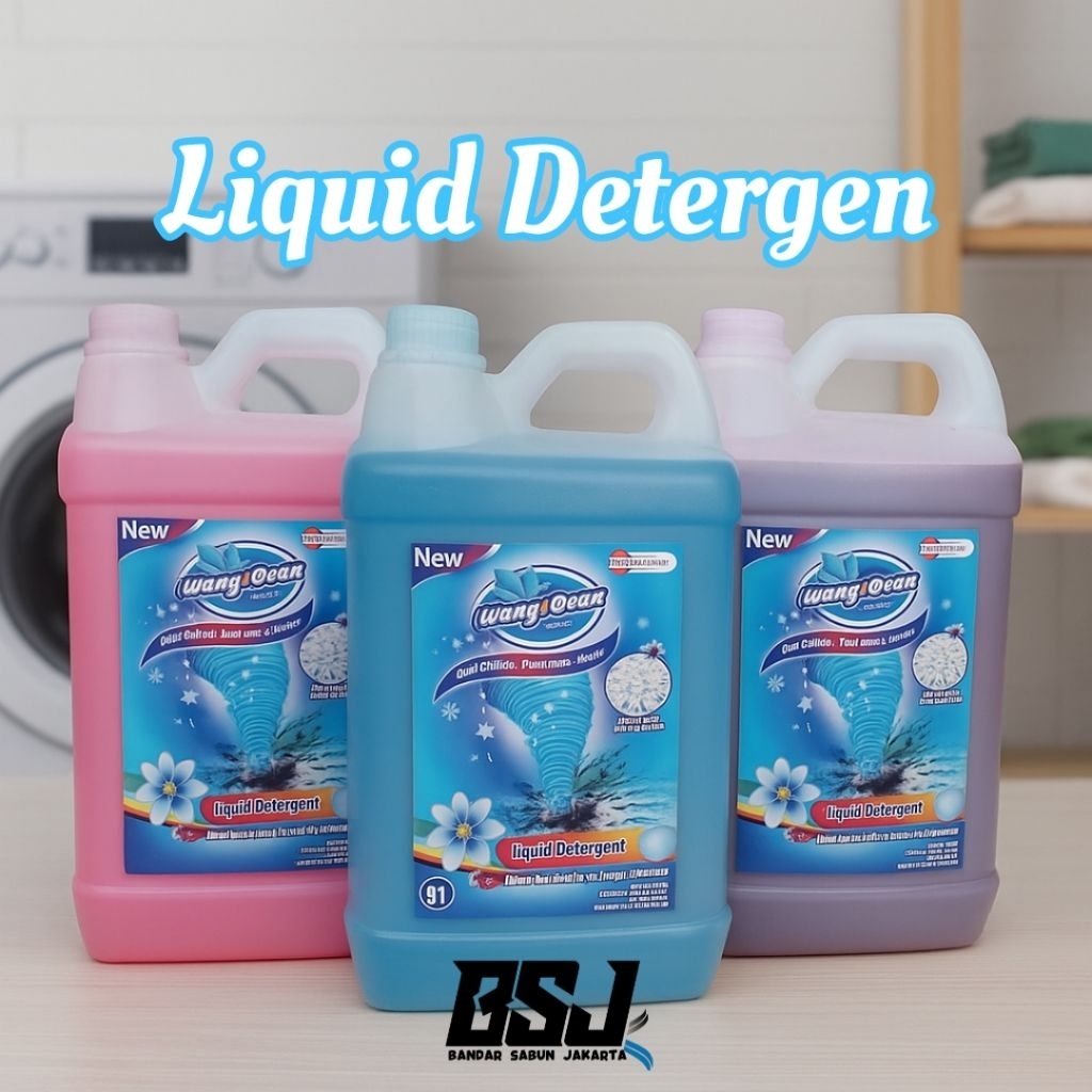 PROMO DETERJEN LIQUID/DETERJEN CAIR LAUNDRY 5 LITER TERMURAH