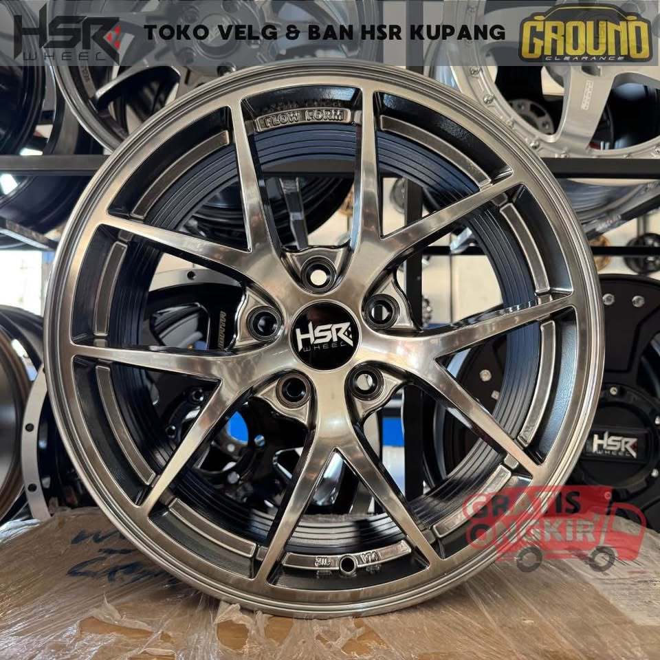 VELG MOBIL RECING HSR WURZBURG R17 H5X114 COCOK HILLUX SINGLE,INNOVA,YARIS CROS,OUTLANDER,CAMRY