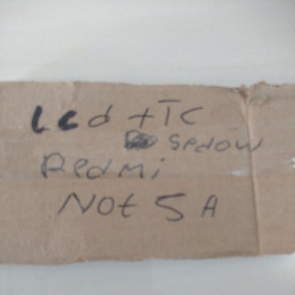 Lcd Tc minus Lcd Sedaw Hp Redmi Not 5A ORI cabutan normal