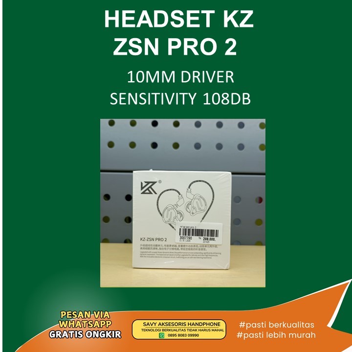 HEADSET KZ ZSN PRO 2