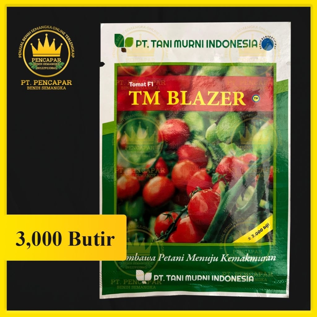 benih tomat TM BLAZER isi ±3000 butir
