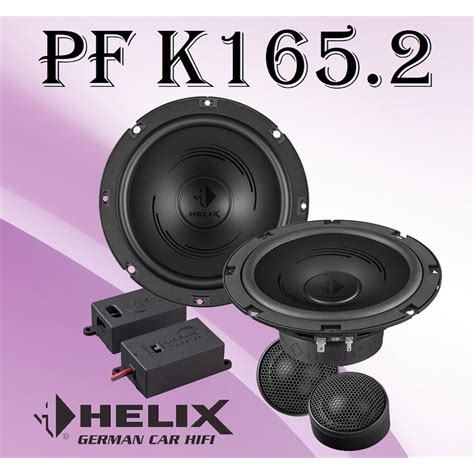 HELIX Speaker Split 2-Way 6.5 Inch HELIX PURE F Series PF K165.2 GERMAN CAR HIFI Kualitas Suara Ting