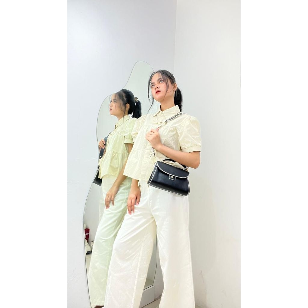 Tas Wanita Sling Bag warna hitam